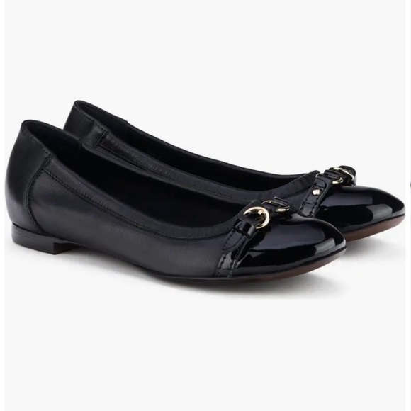 New AGL Monika Cap Toe Ballet Flat